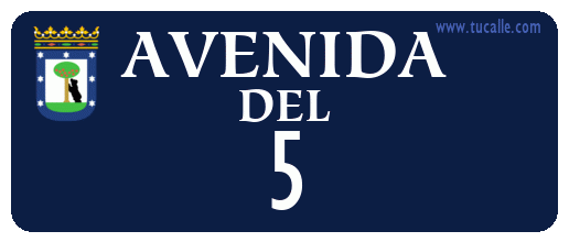 cartel_de_avenida-del-5_en_madrid_antiguo