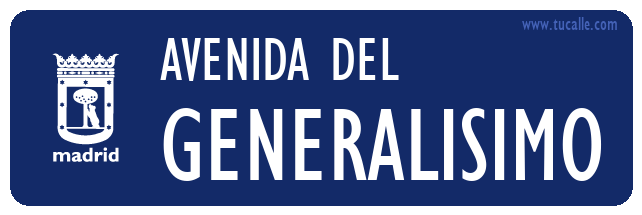cartel_de_avenida-del-GENERALISIMO_en_madrid