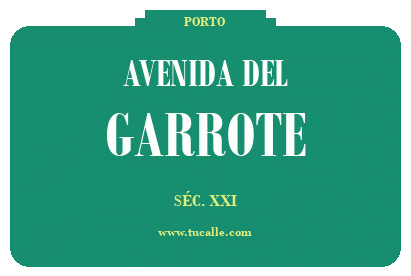 cartel_de_avenida-del-Garrote_en_oporto