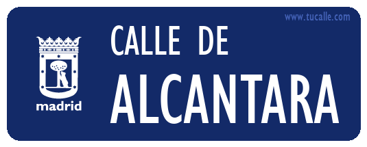 cartel_de_calle-de-ALCANTARA_en_madrid