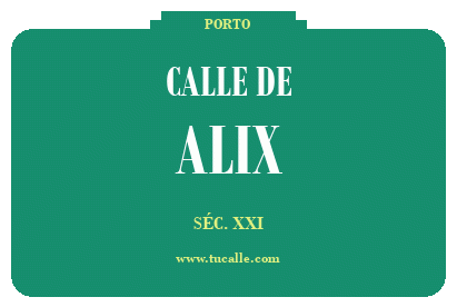 cartel_de_calle-de-Alix_en_oporto