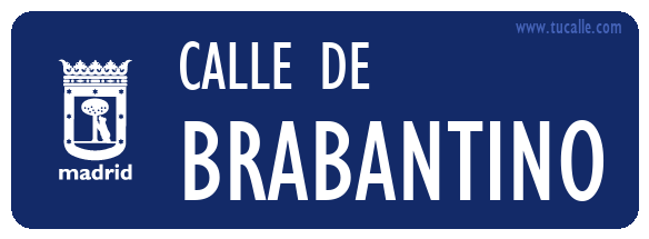 cartel_de_calle-de-Brabantino_en_madrid