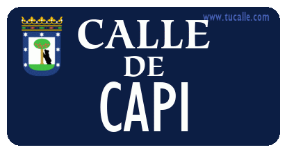 cartel_de_calle-de-Capi_en_madrid_antiguo