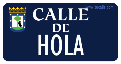 cartel_de_calle-de-Hola_en_madrid_antiguo