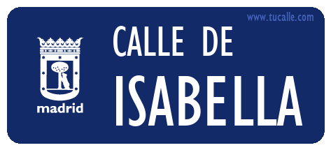 cartel_de_calle-de-Isabella_en_madrid