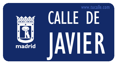 cartel_de_calle-de-Javier_en_madrid