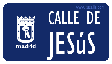 cartel_de_calle-de-Jesús_en_madrid