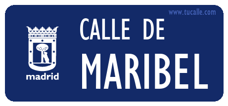 cartel_de_calle-de-Maribel_en_madrid