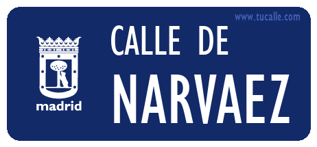 cartel_de_calle-de-NARVAEZ_en_madrid
