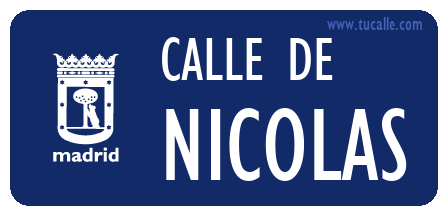 cartel_de_calle-de-Nicolas_en_madrid