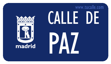 cartel_de_calle-de-Paz_en_madrid