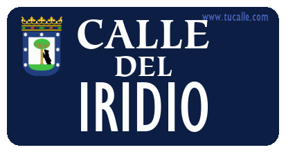 cartel_de_calle-del-Iridio_en_madrid_antiguo