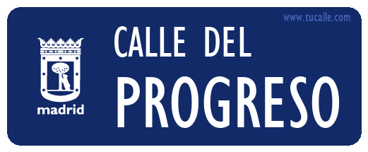 cartel_de_calle-del-Progreso_en_madrid