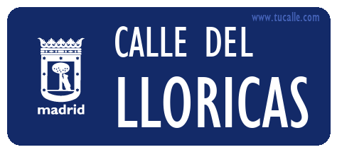 cartel_de_calle-del-lloricas_en_madrid