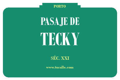 cartel_de_pasaje-de-Tecky_en_oporto