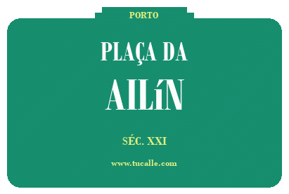 cartel_de_plaÇa-da-Ailín_en_oporto